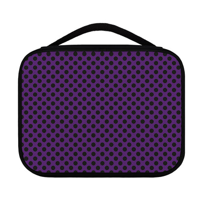 Purple Halloween Pattern Print Classic Bible Case