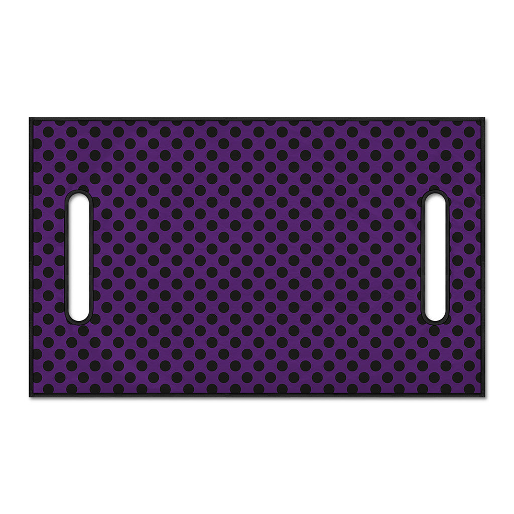 Purple Halloween Pattern Print Golf Cart Seat Cover