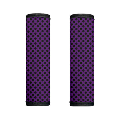 Purple Halloween Pattern Print Handle Covers
