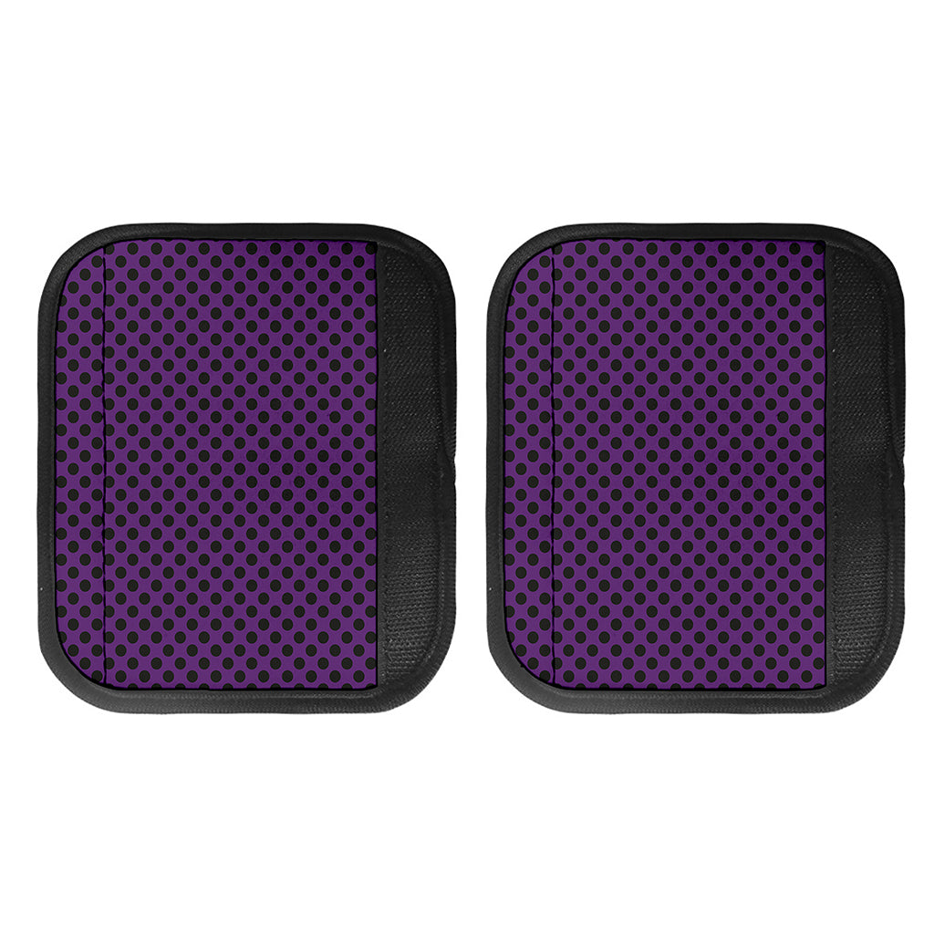 Purple Halloween Pattern Print Handle Covers