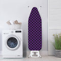 Purple Halloween Pattern Print Ironing Board Cover
