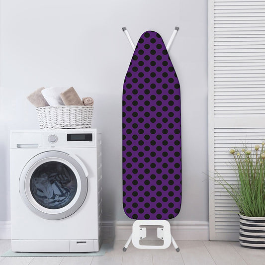 Purple Halloween Pattern Print Ironing Board Cover