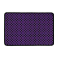 Purple Halloween Pattern Print Kitchen Mat