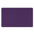 Purple Halloween Pattern Print Polyester Doormat