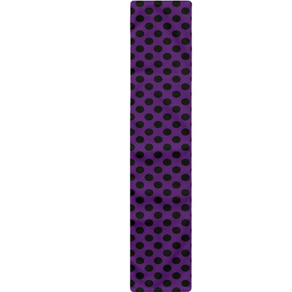 Purple Halloween Pattern Print Table Runner