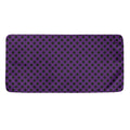 Purple Halloween Pattern Print Towel