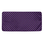 Purple Halloween Pattern Print Towel
