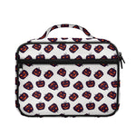 Purple Halloween Pumpkin Pattern Print Briefcase Bible Bag