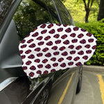 Purple Halloween Pumpkin Pattern Print Car Side Mirror Covers