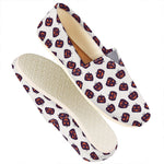 Purple Halloween Pumpkin Pattern Print Casual Shoes