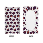 Purple Halloween Pumpkin Pattern Print Changing Pad Cover