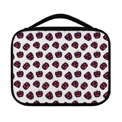 Purple Halloween Pumpkin Pattern Print Classic Bible Case