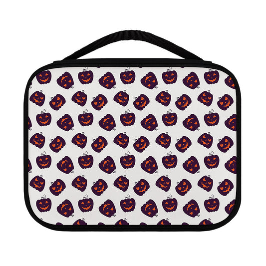 Purple Halloween Pumpkin Pattern Print Classic Bible Case