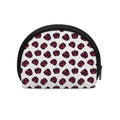 Purple Halloween Pumpkin Pattern Print Coin Purse