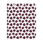 Purple Halloween Pumpkin Pattern Print Curtain