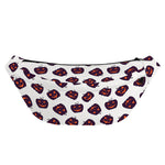 Purple Halloween Pumpkin Pattern Print Fanny Pack