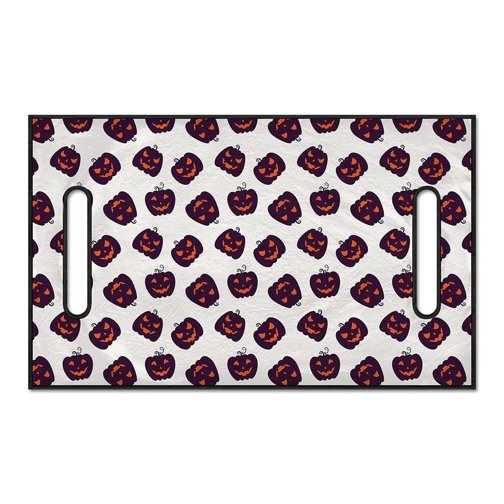 Purple Halloween Pumpkin Pattern Print Golf Cart Seat Cover