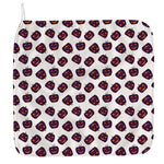 Purple Halloween Pumpkin Pattern Print Hand Towel