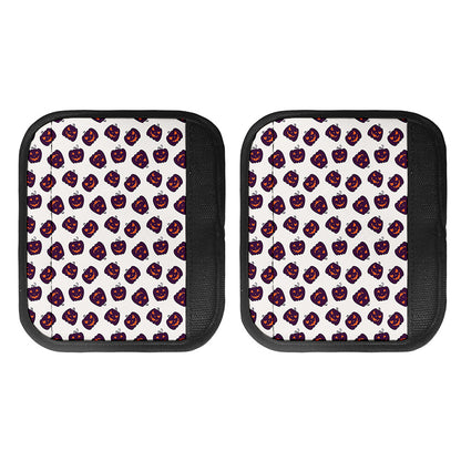 Purple Halloween Pumpkin Pattern Print Handle Covers