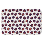 Purple Halloween Pumpkin Pattern Print Indoor Door Mat