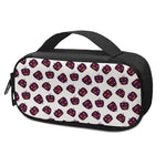 Purple Halloween Pumpkin Pattern Print Insulin Cooler Travel Case