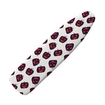 Purple Halloween Pumpkin Pattern Print Ironing Board Cover