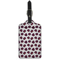 Purple Halloween Pumpkin Pattern Print Luggage Tag