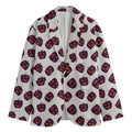 Purple Halloween Pumpkin Pattern Print Men's Blazer