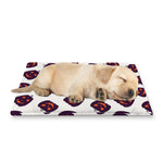 Purple Halloween Pumpkin Pattern Print Pet Cooling Mat Cover