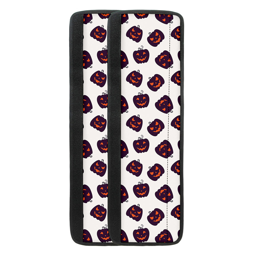 Purple Halloween Pumpkin Pattern Print Refrigerator Handle Covers