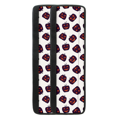 Purple Halloween Pumpkin Pattern Print Refrigerator Handle Covers