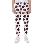 Purple Halloween Pumpkin Pattern Print Scuba Joggers