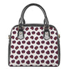 Purple Halloween Pumpkin Pattern Print Shoulder Handbag