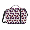 Purple Halloween Pumpkin Pattern Print Shoulder Strap Bible Bag