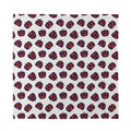 Purple Halloween Pumpkin Pattern Print Silk Bandana