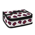 Purple Halloween Pumpkin Pattern Print Small Lunch Bag