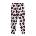 Purple Halloween Pumpkin Pattern Print Sweatpants