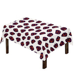 Purple Halloween Pumpkin Pattern Print Tablecloth
