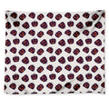 Purple Halloween Pumpkin Pattern Print Tapestry
