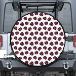 Purple Halloween Pumpkin Pattern Print Tire Cover