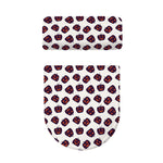 Purple Halloween Pumpkin Pattern Print Toilet Lid And Tank Cover Set