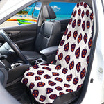 Purple Halloween Pumpkin Pattern Print Waterproof Car Seat Cover