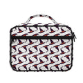 Purple Halloween Witch Hat Pattern Print Briefcase Bible Bag
