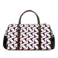 Purple Halloween Witch Hat Pattern Print Duffel Bag