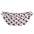 Purple Halloween Witch Hat Pattern Print Fanny Pack