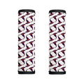 Purple Halloween Witch Hat Pattern Print Handle Covers