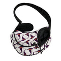 Purple Halloween Witch Hat Pattern Print Pet Sling Carrier