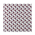 Purple Halloween Witch Hat Pattern Print Silk Bandana