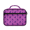 Purple Halloween Witch Pattern Print Briefcase Bible Bag