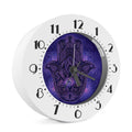 Purple Hamsa Hand Print Alarm Clock
